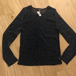 Victoria secret Long Sleeve sheer top xs